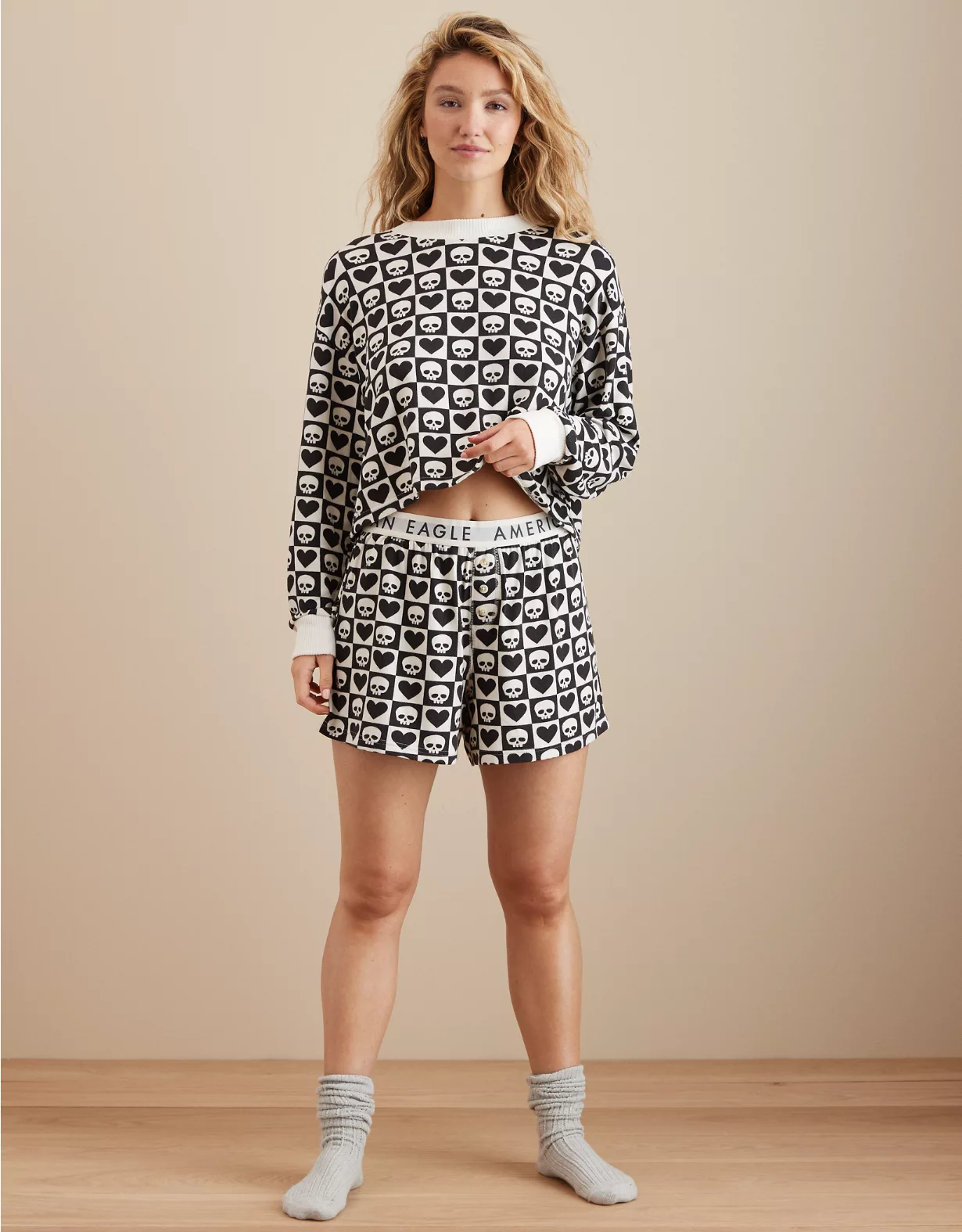 AE Halloween Plush PJ Set 3 AE Halloween Plush PJ Set