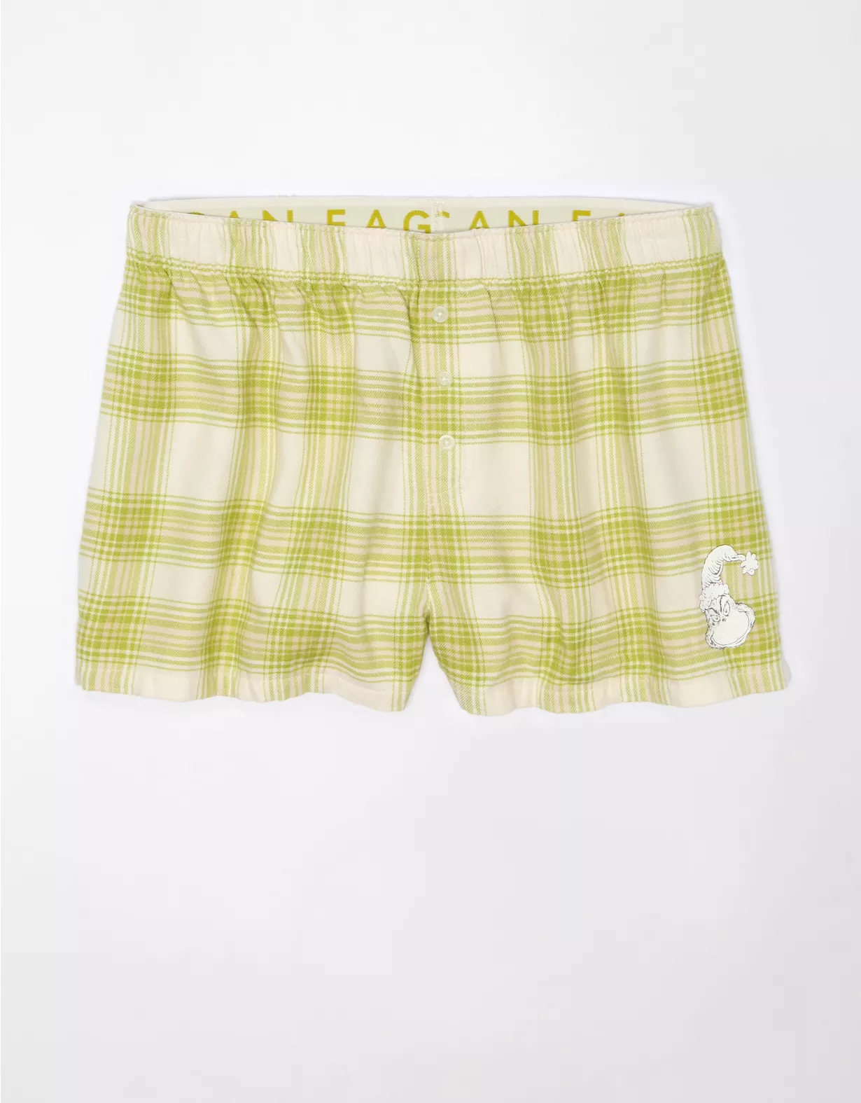 AE Grinch PJ Short 3 AE Grinch PJ Short