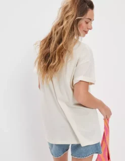 AE Oversized Nirvana Graphic Tee 7 AE Oversized Nirvana Graphic Tee -Aerie 1095 9192 106 ob