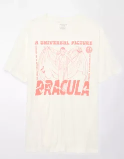 AE Oversized Dracula Graphic Tee -Aerie 1095 9228 100 f