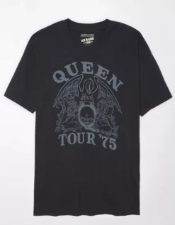 AE Oversized Queen Graphic Tee -Aerie 1095 9364 001 f