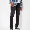 AE AirFlex+ Patched Stacked Skinny Jean 2 AE AirFlex+ Patched Stacked Skinny Jean -Aerie 1113 6028 080 of