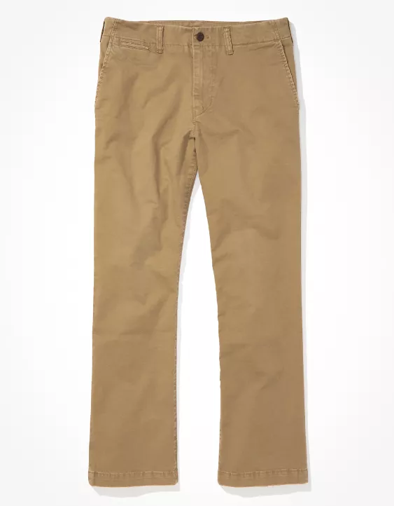 AE Flex Bootcut Lived-In Khaki Pant 5 AE Flex Bootcut Lived-In Khaki Pant - Image 3