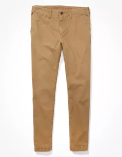 AE Flex Athletic Skinny Lived-In Khaki Pant 7 AE Flex Athletic Skinny Lived-In Khaki Pant -Aerie 1129 4720 238 f