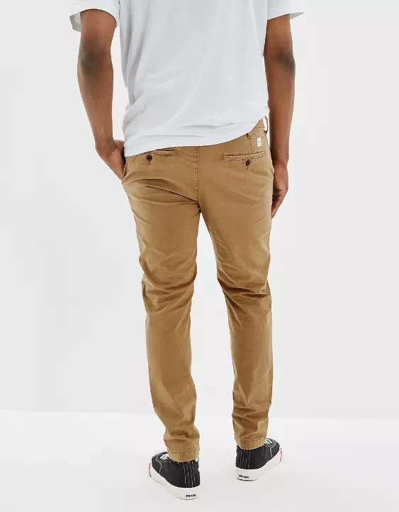 AE Flex Athletic Skinny Lived-In Khaki Pant 4 AE Flex Athletic Skinny Lived-In Khaki Pant - Image 2