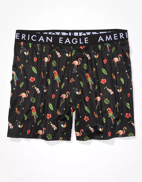 AEO Tropical Birds Ultra Soft Pocket Boxer Short 5 AEO Tropical Birds Ultra Soft Pocket Boxer Short - Image 3