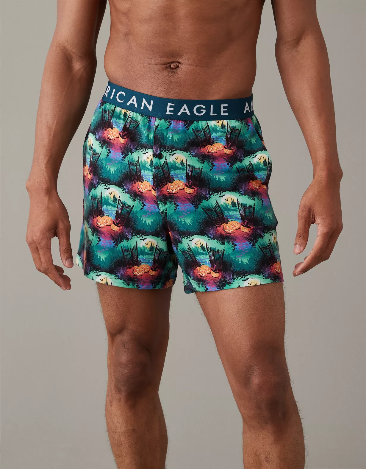 AEO Haunted House Ultra Soft Pocket Boxer Short 3 AEO Haunted House Ultra Soft Pocket Boxer Short
