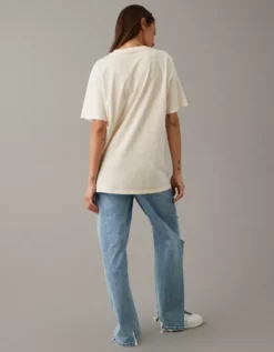 AE Oversized Halloween Graphic Tee -Aerie 1305 9016 106 ob