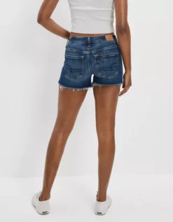 AE Stretch Denim Midi Short -Aerie 1332 7491 913 ob