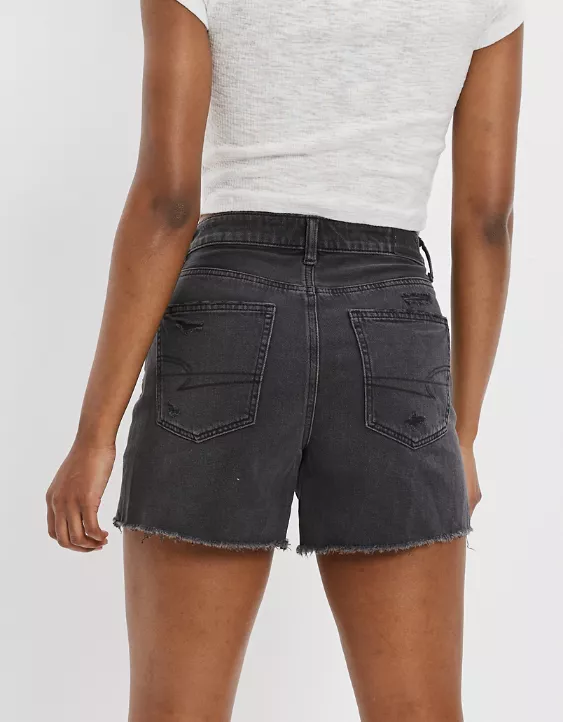 AE Denim Highest Waist Baggy Short 4 AE Denim Highest Waist Baggy Short - Image 2