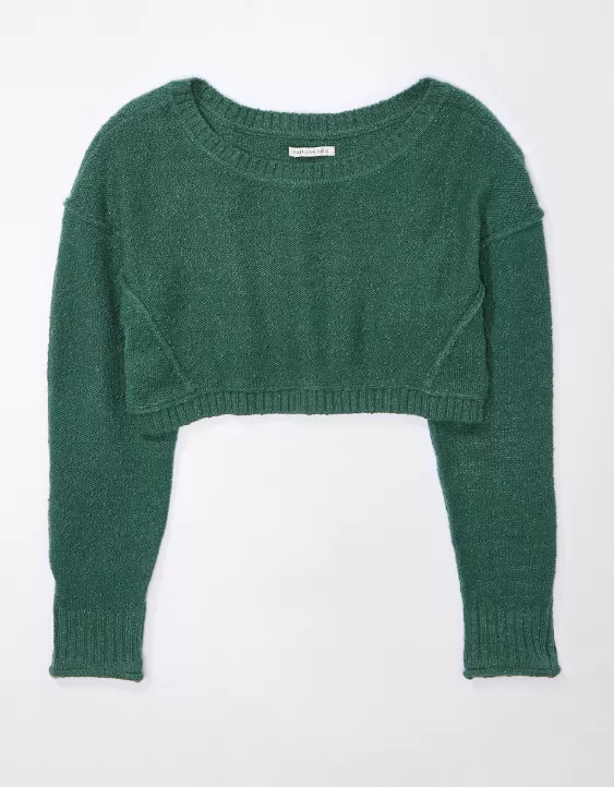 AE Slouchy Cropped Sweater 5 AE Slouchy Cropped Sweater - Image 3