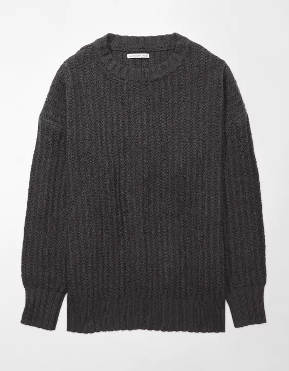 AE Oversized Crew Neck Sweater 5 AE Oversized Crew Neck Sweater - Image 3