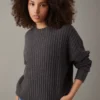 AE Oversized Crew Neck Sweater 1 AE Oversized Crew Neck Sweater -Aerie 1341 1038 020 of