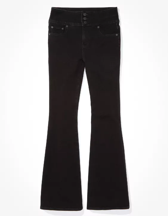 AE Dream Super High-Waisted Flare Jean 5 AE Dream Super High-Waisted Flare Jean - Image 3