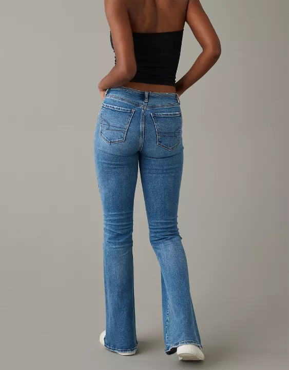 AE Stretch Low-Rise Flare Jean 5 AE Stretch Low-Rise Flare Jean - Image 3