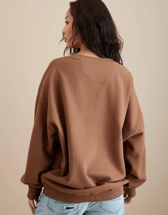 AE Oversized Halloween Graphic Sweatshirt 4 AE Oversized Halloween Graphic Sweatshirt - Image 2