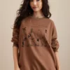 AE Oversized Halloween Graphic Sweatshirt -Aerie 1457 2017 203 of