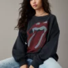 AE Oversized Halloween Rolling Stones Graphic Sweatshirt -Aerie 1457 2021 167 of