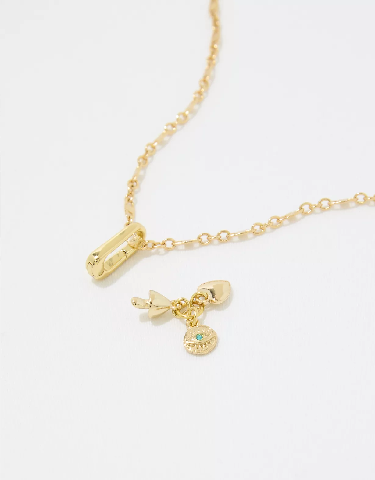 Aerie Icon Paperclip Necklace 4 Aerie Icon Paperclip Necklace - Image 2