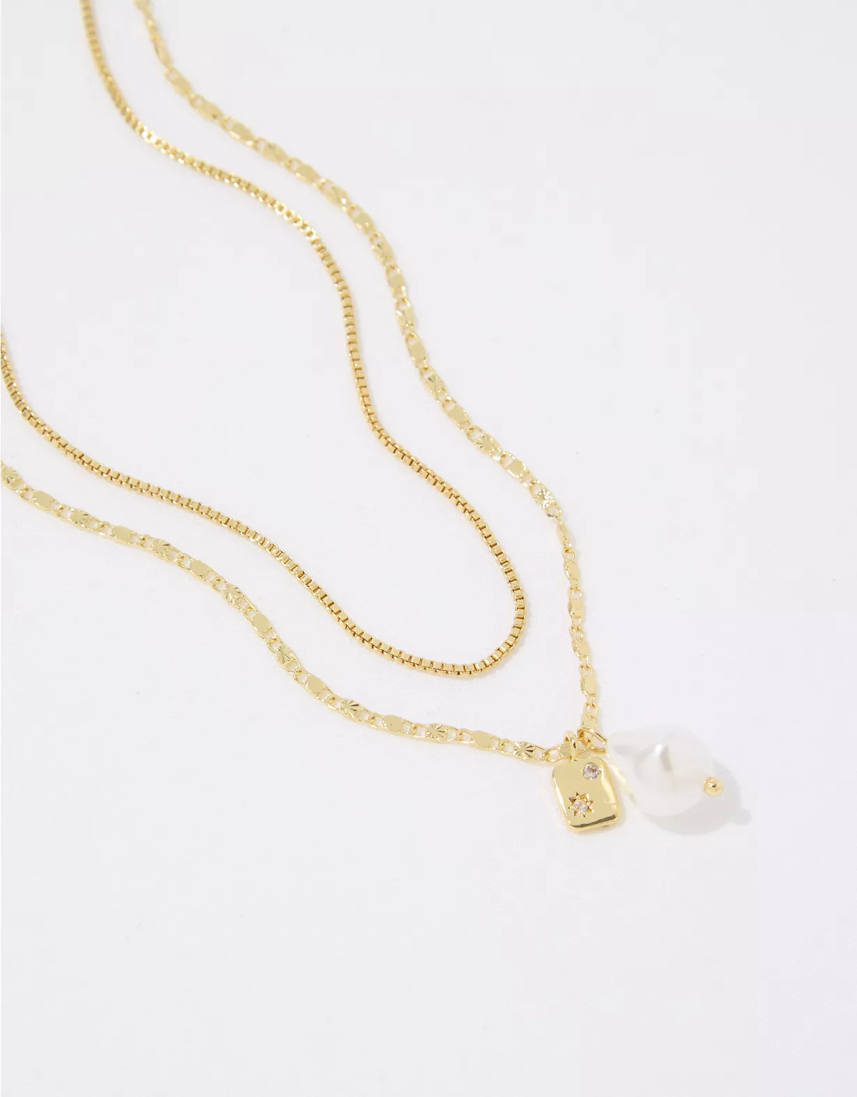 Aerie Mini Tag Necklace Pack 4 Aerie Mini Tag Necklace Pack - Image 2