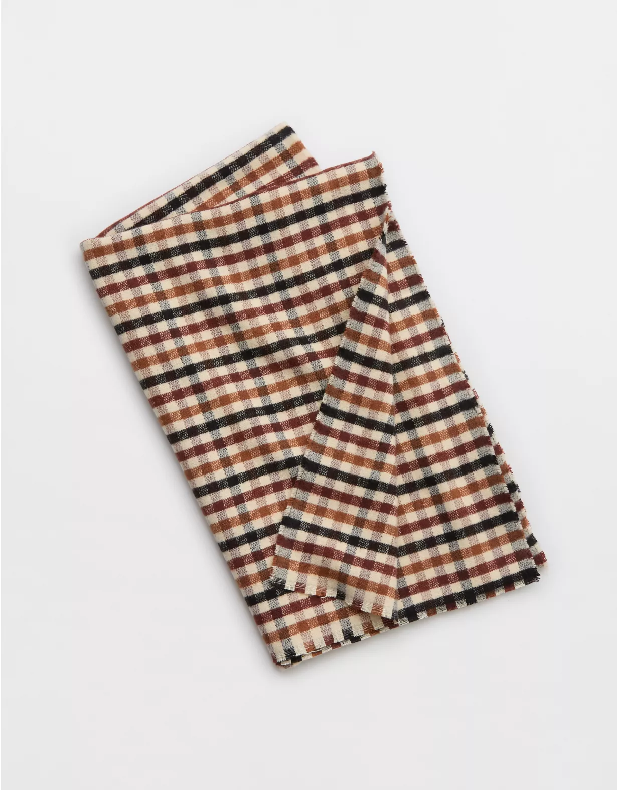 Aerie Lightweight Plaid Scarf 4 Aerie Lightweight Plaid Scarf - Image 2