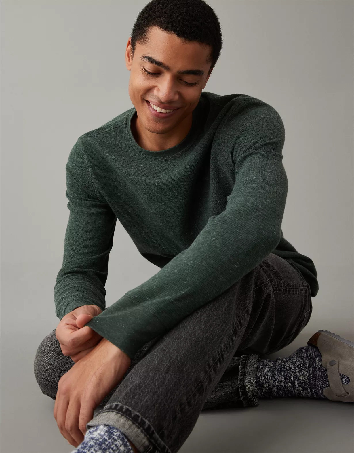 AE Super Soft Legend Long-Sleeve Thermal T-Shirt 3 AE Super Soft Legend Long-Sleeve Thermal T-Shirt