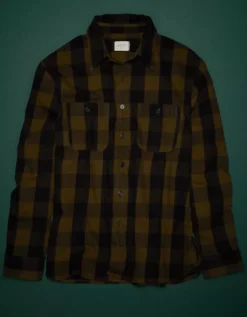 AE77 Premium Flannel Shirt -Aerie 2308 2420 309 f