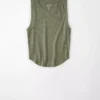AE Cropped High Neck Daily Fave Tank Top -Aerie 3171 5495 342 f