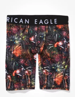 AEO Fireworks 9" Flex Boxer Brief -Aerie 3232 3396 001 f
