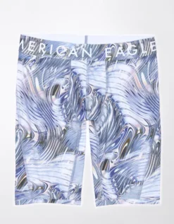 AEO Steel Chrome 9" Flex Boxer Brief -Aerie 3232 3623 100 f