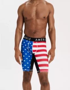 AEO Stars + Stripes 9" Flex Boxer Brief