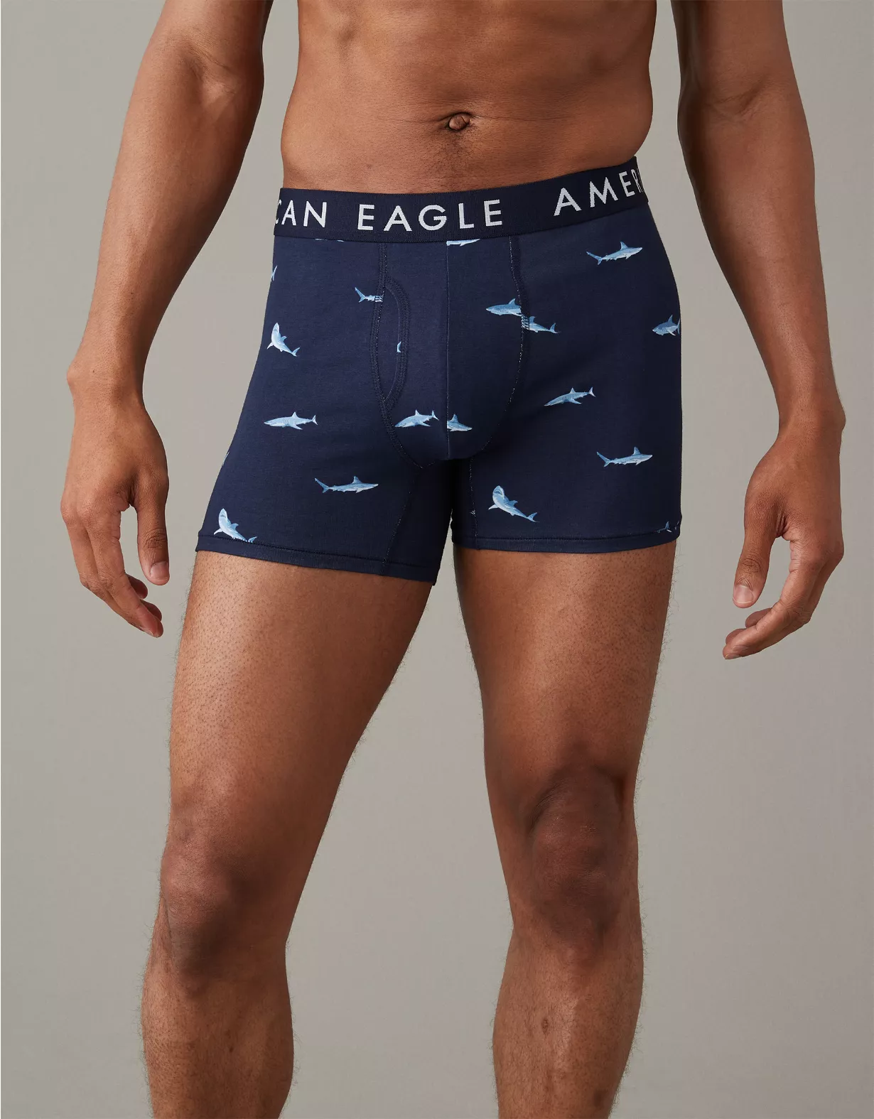 AEO Sharks 4.5" Classic Boxer Brief 3 AEO Sharks 4.5" Classic Boxer Brief