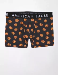 AEO Pumpkins 4.5" Classic Boxer Brief -Aerie 3234 3352 001 f