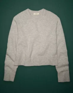 AE77 Premium Oversized Cropped Cashmere Sweater -Aerie 3428 1042 020 f