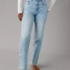 AE Stretch Highest Waist '90s Boyfriend Jean 2 AE Stretch Highest Waist '90s Boyfriend Jean -Aerie 3437 4272 433 of