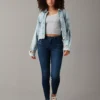 AE Next Level Curvy High-Waisted Jegging 2 AE Next Level Curvy High-Waisted Jegging -Aerie 3439 4664 998 of