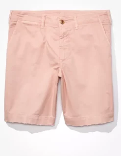 AE Flex 9" Lived-In Khaki Short -Aerie 4133 7273 615 f