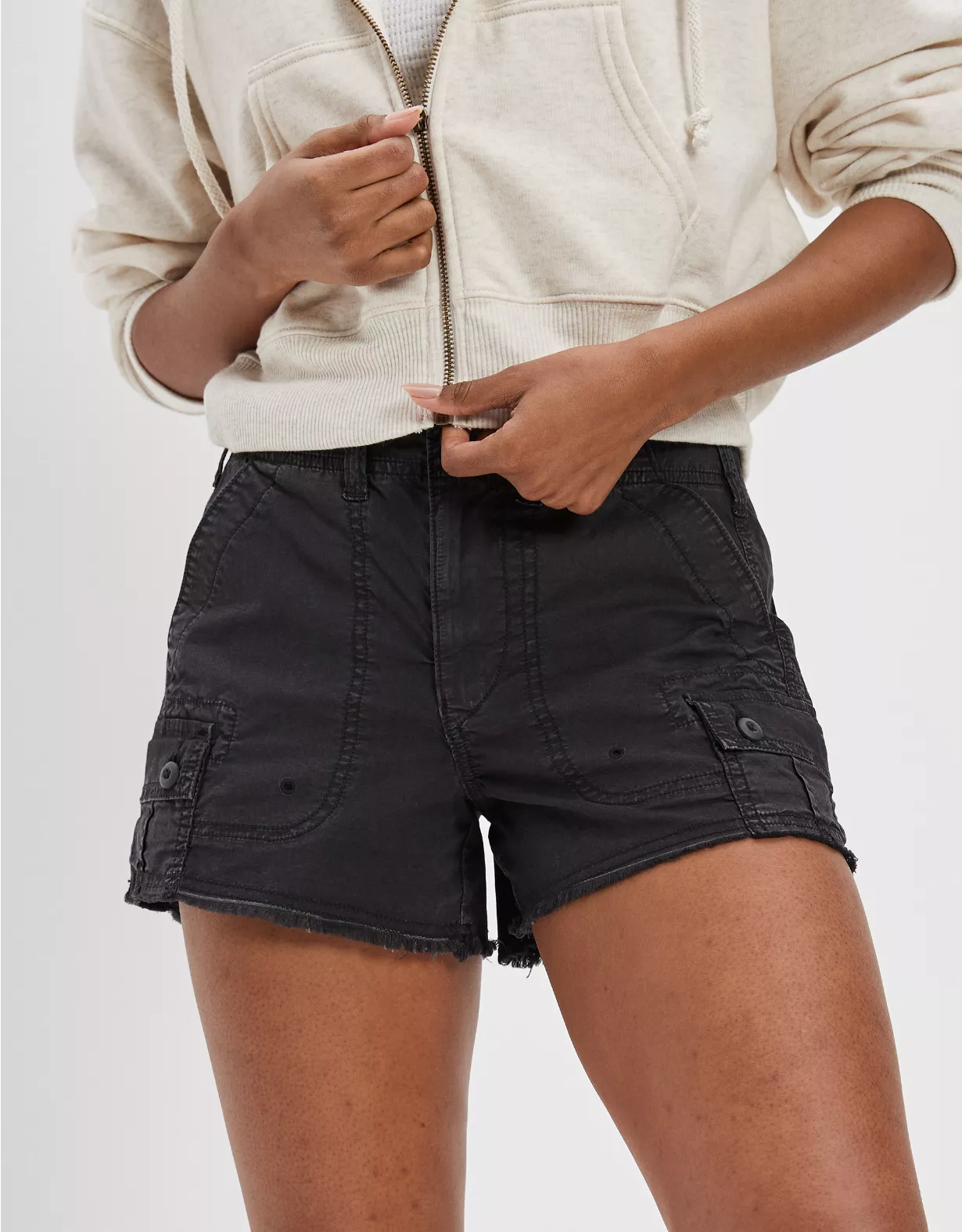 AE Snappy Stretch '90s Boyfriend Cargo Short 3 AE Snappy Stretch '90s Boyfriend Cargo Short