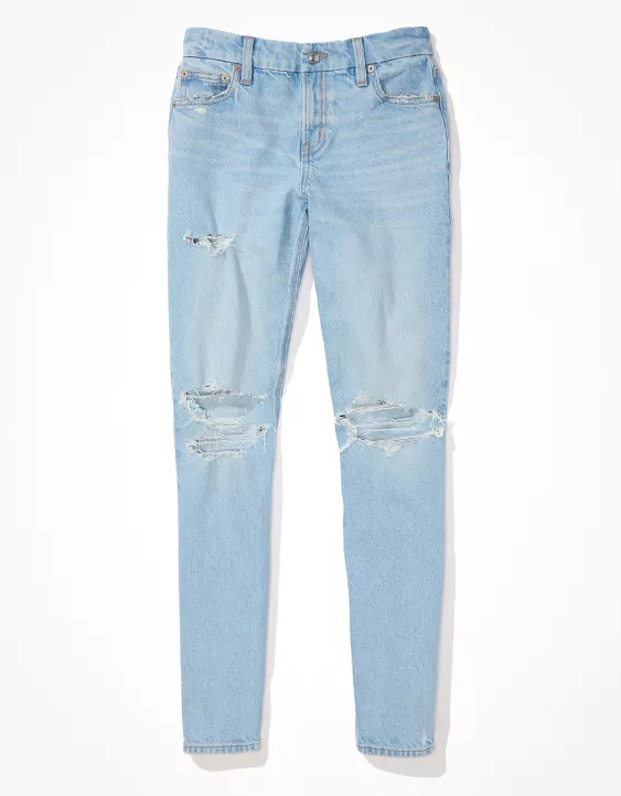AE Stretch Ripped Curvy '90s Skinny Jean 4 AE Stretch Ripped Curvy '90s Skinny Jean - Image 3