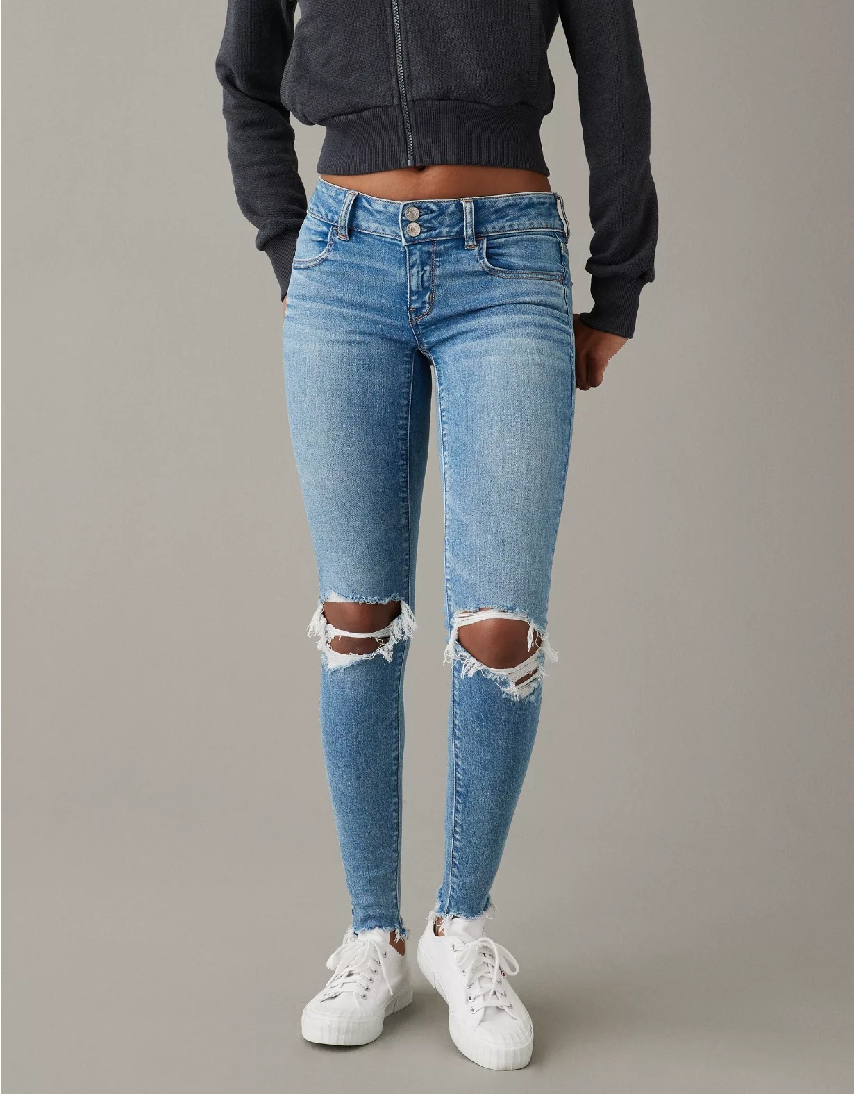 AE Next Level Ripped Super Low-Rise Jegging 3 AE Next Level Ripped Super Low-Rise Jegging