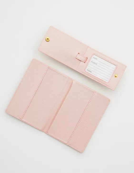 Aerie Graphique Girl Boss Passport & Luggage Tag Set 4 Aerie Graphique Girl Boss Passport & Luggage Tag Set - Image 2