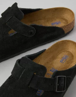 Birkenstock Men's Boston Soft Footbed Clog 7 Birkenstock Men's Boston Soft Footbed Clog -Aerie 7213 1802 001 d1