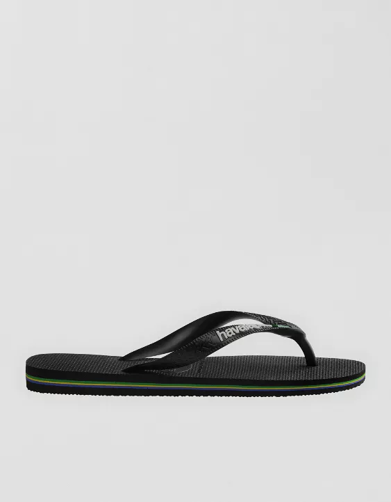 Havaianas Men's Brazil Logo Flip Flop 4 Havaianas Men's Brazil Logo Flip Flop - Image 2