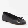 Steve Madden Women's Blossoms Black Leather Shoes -Aerie 7410 6309 001 f