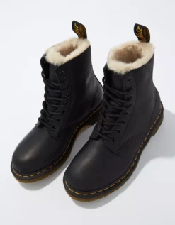Dr. Martens Women's 1460 Serena Faux Fur-Lined Boot -Aerie 7411 5886 001 b