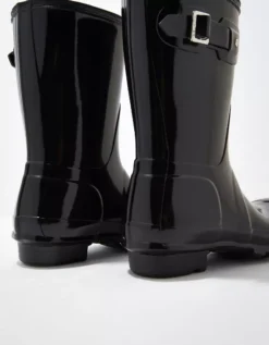Hunter Original Short Gloss Rain Boot -Aerie 7411 7389 001 d1