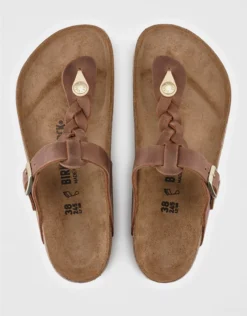 Birkenstock Women's Gizeh Braided Sandal -Aerie 7413 5687 200 b