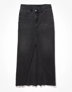 AE '90s Denim Maxi Skirt -Aerie 8332 4641 001 f
